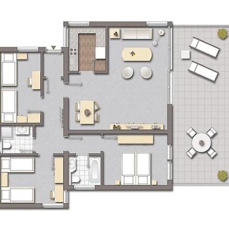 Ferienhaus Ahorn 3 - #127705 度假居 *